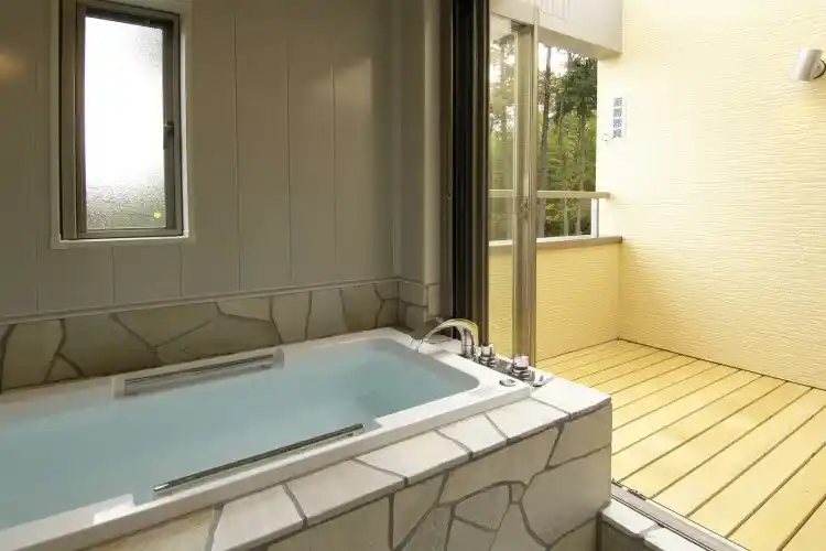 扉全開で半露天！