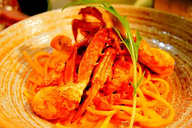 ある日のオリジナルパスタ1